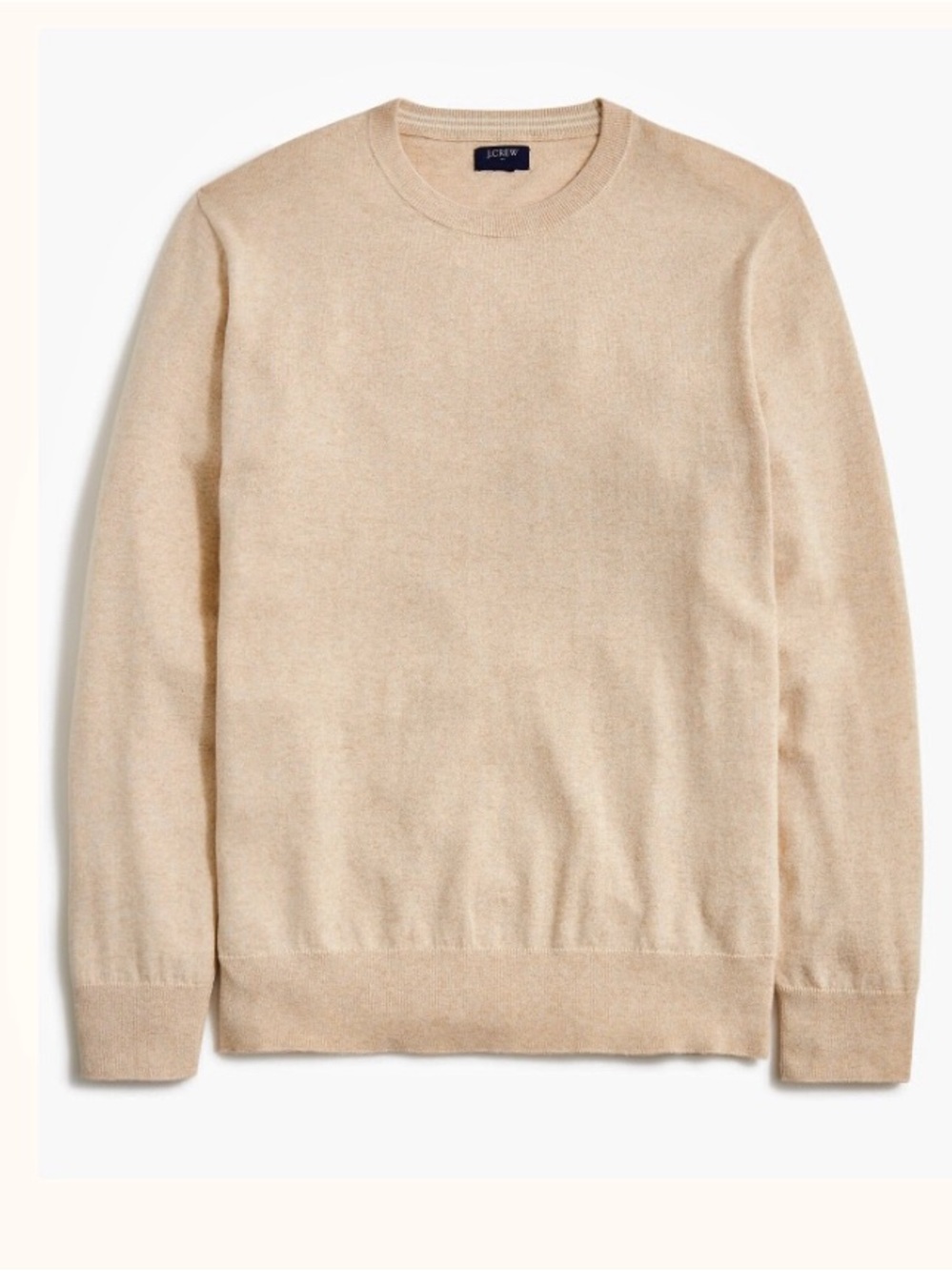 J Crew Factory Soft Cotton Cashmere Crewneck Sweater Men's Size Medium NWT!